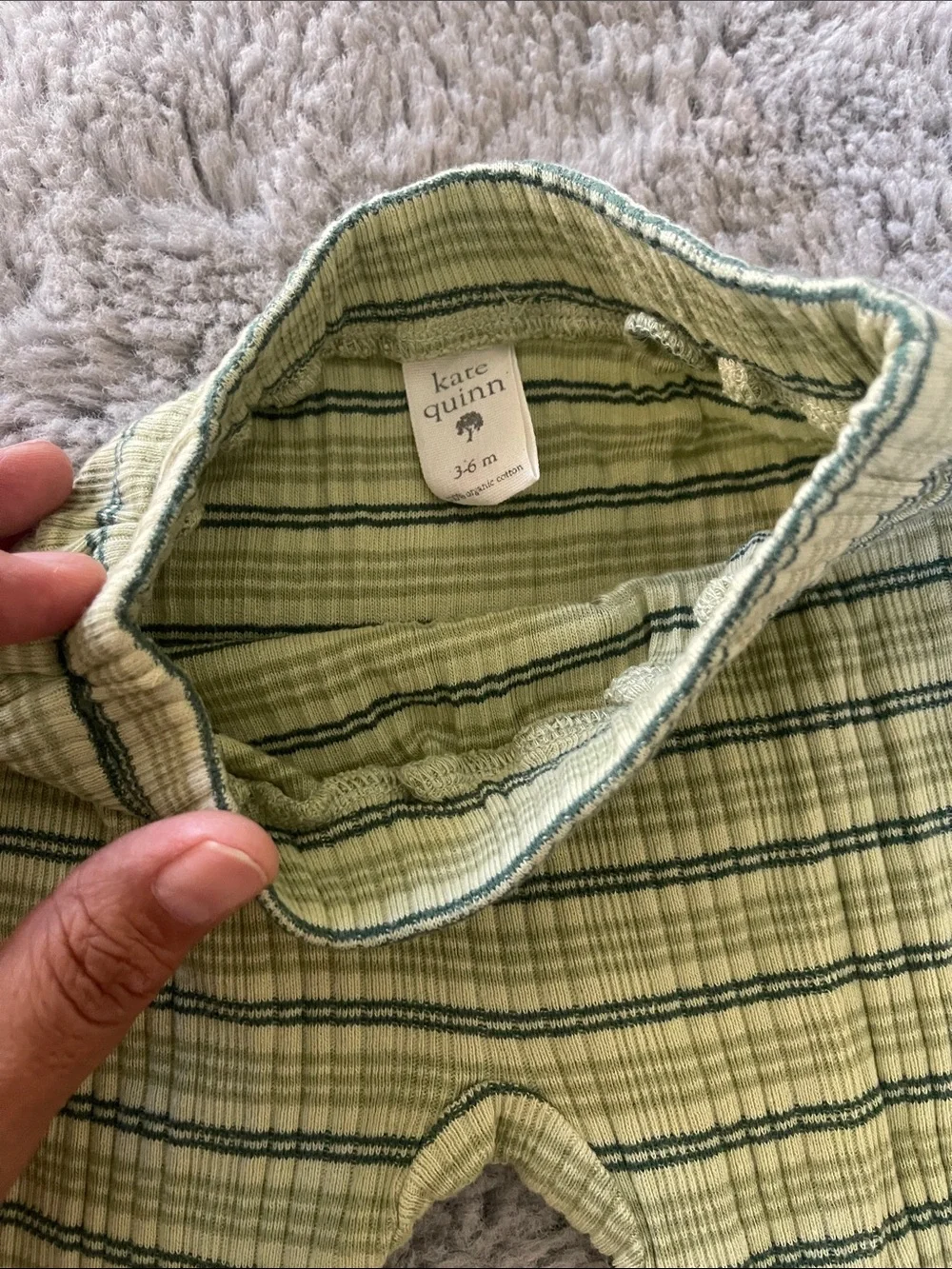 Kate Quinn Green Plaid Footed Kids Pajama Set - Cozy Wrap Top and Footed Bottoms